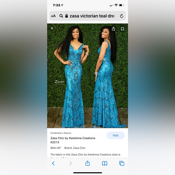 Pageant/ Prom Dress - Picture 6 of 6